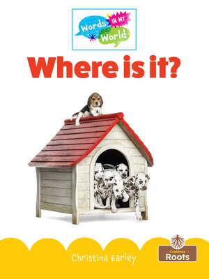 cover image of Where is it?